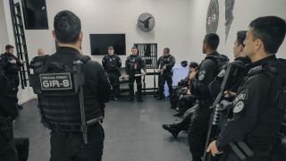 Presídio de Santa Cruz do Sul passa por revista geral com a atuação de mais de 50 policiais penais