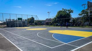 Prefeitura investe na revitalização completa da Quadra Poliesportiva da Praça da Luz, no Cohab, em Guaíba