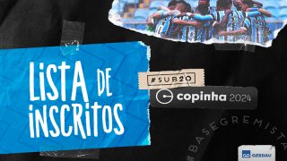 Grêmio divulga atletas inscritos para a Copa São Paulo 2024