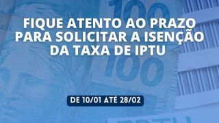 Município de Cerrito concede isenção de IPTU para pessoas de baixa renda