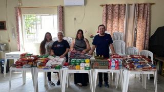 9ª Edição da Festa dos Caminhoneiros arrecada 235 quilos de alimentos doados ao CRAS de Turuçu