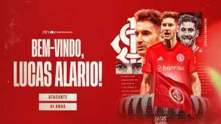 Internacional contrata atacante argentino Lucas Alario até dezembro de 2025