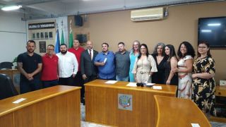 Realizada a solenidade de posse dos cinco Conselheiros Tutelares, em Barra do Ribeiro