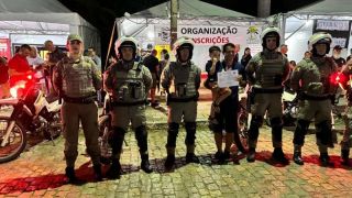 Brigada Militar realiza a segurança do 23º MOTOFEST, em Jaguarão