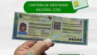 Emissão da nova Carteira de Identidade Nacional (CIN) está disponível, em Encruzilhada do Sul 