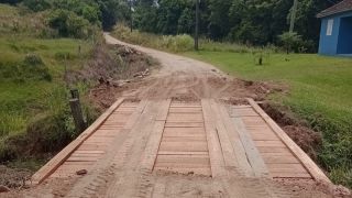 Concluída a construção de nova ponte na Santa Auta, no interior de Camaquã