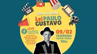 Prefeitura de Eldorado do Sul realiza live para tirar dúvidas sobre a Lei Paulo Gustavo