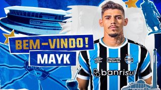 Grêmio fecha acordo com lateral-esquerdo Mayk, com contrato até 2026