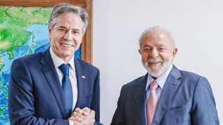 Presidente Lula recebeu secretário de Estado dos Estados Unidos, Antony Blinken