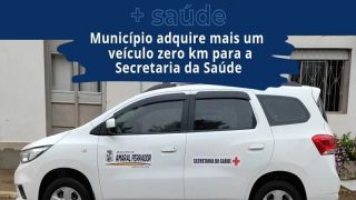 Secretaria da Saúde: município de Amaral Ferrador recebe veículo com sete lugares 