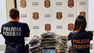 Polícia Federal prende dois homens e apreende 10 quilos de skunk, em Chuí