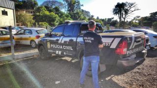 Polícia Civil gaúcha presta apoio à Polícia Civil de Santa Catarina na Operação Tinder, em Cachoeira do Sul 