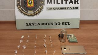 Dois homens são presos pela segunda vez em quatro dias, pela Brigada Militar, em Santa Cruz do Sul 