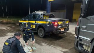 Prejuízo de R$ 5 milhões: PRF prende traficante com 38 quilos de cocaína na BR-472, em Uruguaiana 