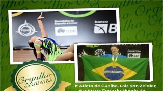 Laís Von Zeidler, de Guaíba, conquista medalha de ouro na Copa do Mundo de patinação artística