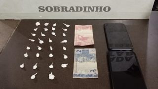Brigada Militar prende dois homens por tráfico de entorpecentes no Industrial, em Sobradinho