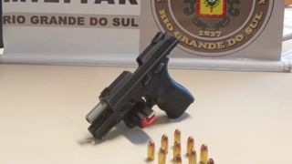 Brigada Militar prende homem por porte ilegal de arma de fogo na RSC-471, em Pântano Grande