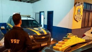 PRF prende traficante paraguaio com mais de 30 quilos de cocaína na BR-386, em Seberi