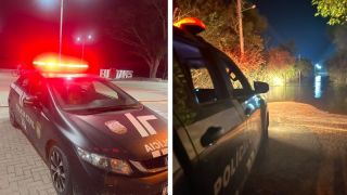 Polícia Civil intensificou o reforço policial nas ruas, nas cidades da Zona Sul, nas rondas noturnas