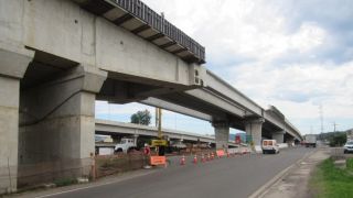 DNIT realiza alteração de tráfego na BR-158 com a BR-392, em Santa Maria, para concretagem de viaduto