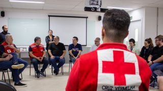 Cruz Vermelha nacional atuará no apoio à população atingida pelas enchentes no RS