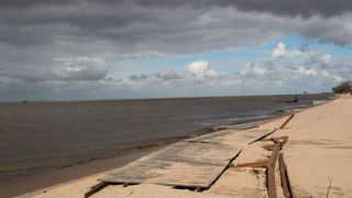 Trapiche do Laranjal, em Pelotas, é danificado com elevação da Lagoa