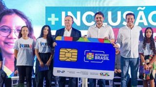Programa Internet Brasil atingiu a marca de 159 mil chips entregues para estudantes em 2024